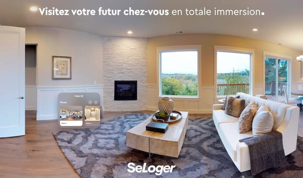 SeLoger Immersion : SeLoger lance la visite immobilière immersive avec Apple Vision Pro